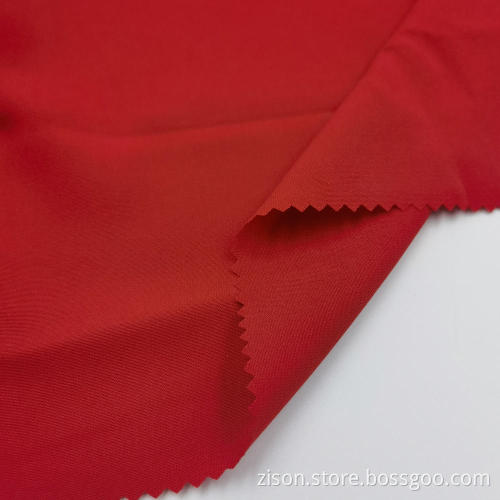 Leichte, gefärbte, glatt gewebte Polyester-Modestoffe